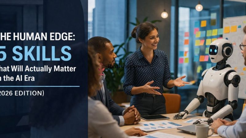 The Human Edge: 5 Skills That Will Actually Matter In The Ai Era (2026 Edition)
