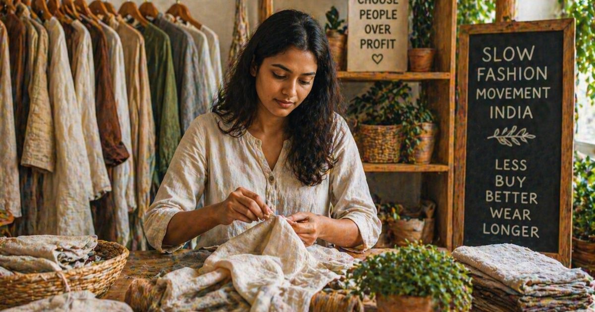 Understanding The Slow Fashion Movement India
