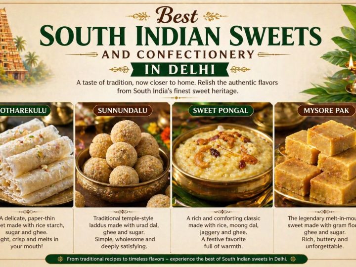 Best South Indian Sweets And Confectionery In Delhi