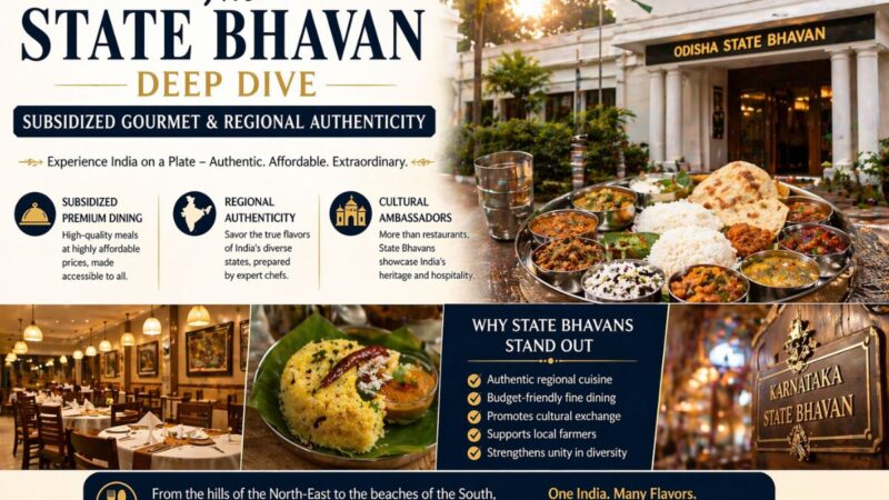 The “State Bhavan” Deep Dive: Subsidized Gourmet And Regional Authenticity