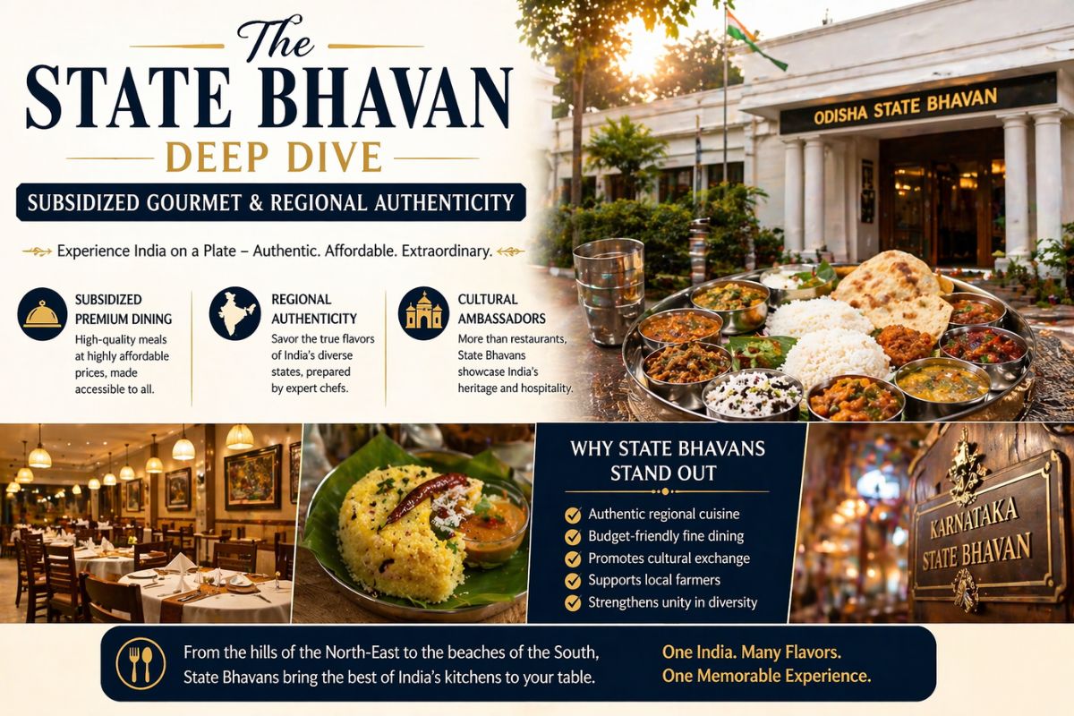The “State Bhavan” Deep Dive: Subsidized Gourmet And Regional Authenticity