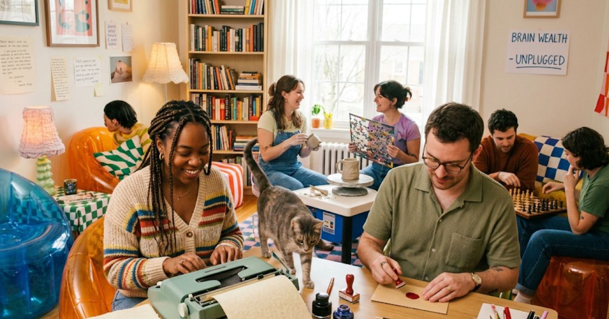 The Rise Of “Analog Maximalism”: Why We’re Trading Touchscreens For Typewriters In 2026