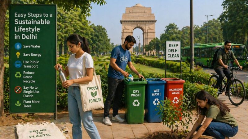 Easy Steps To A Sustainable Lifestyle In Delhi
