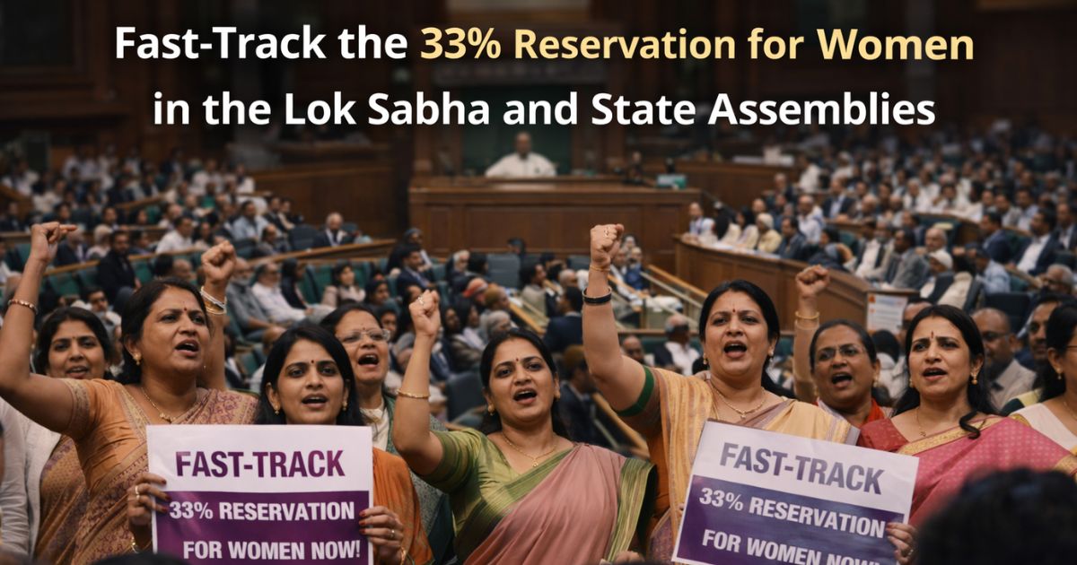 Women Reservation India Parliament Expansion Lok Sabha 33 Percent Quota Women 2026 Bill