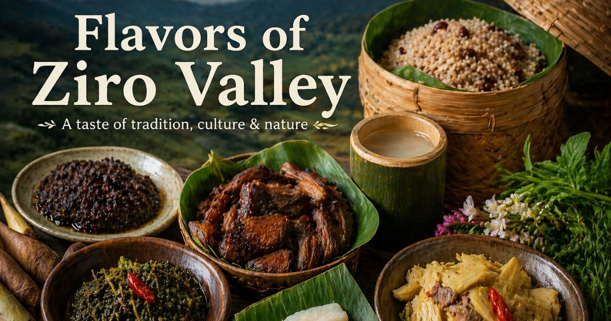 Flavors Of Ziro Valley Apatani Cuisine Bamboo Shoot Dishes