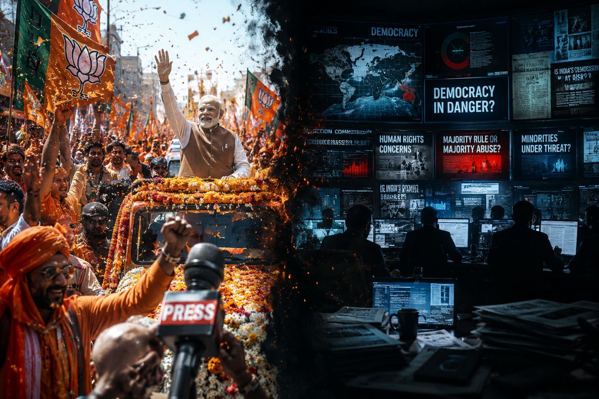 The Selective Outrage: How Al Jazeera, Bbc, And Western Media Weaponize “Democracy” Against Bjp Wins In India