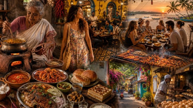 Authentic Goan Food Trail: A Soulful Journey Through Goa’s Kitchens, Taverns, Beaches & Hidden Villages
