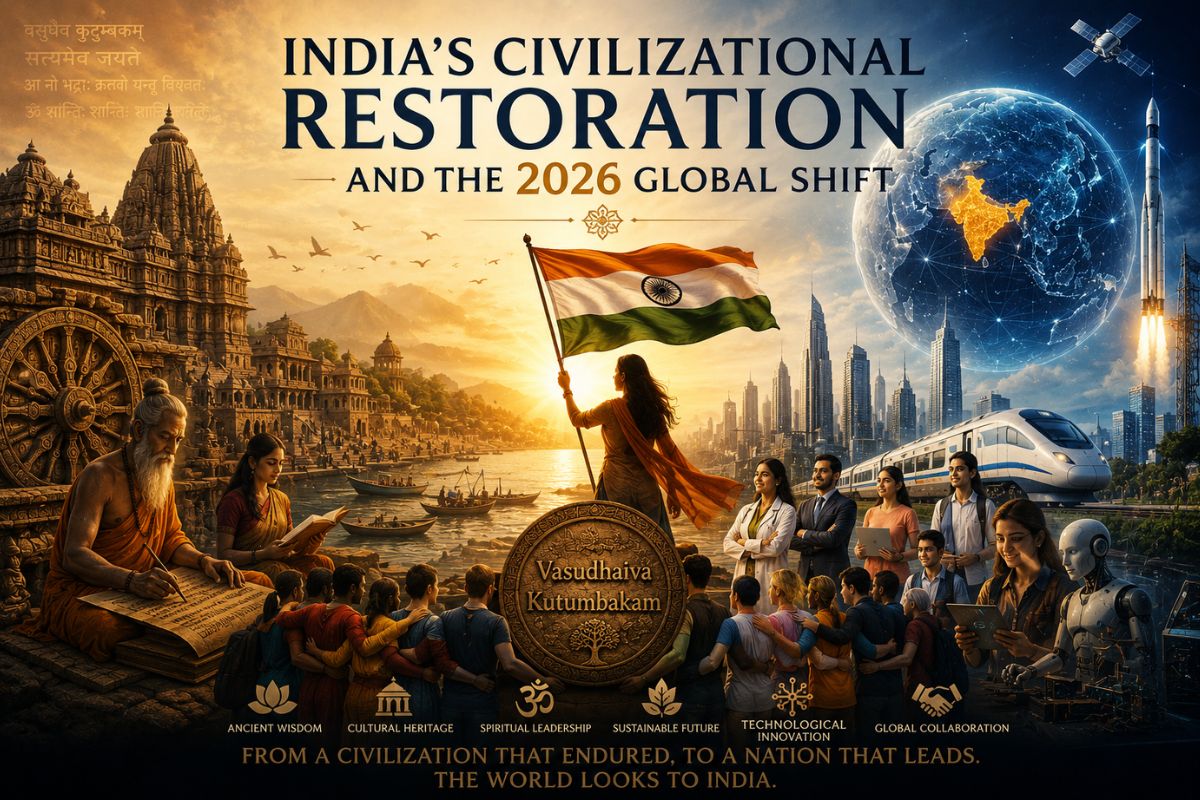 India’s Civilizational Restoration And The 2026 Global Shift
