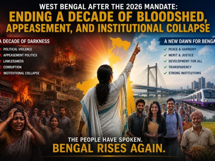 West Bengal After The 2026 Mandate: Ending A Decade Of Bloodshed, Appeasement, And Institutional Collapse