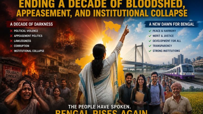 West Bengal After The 2026 Mandate: Ending A Decade Of Bloodshed, Appeasement, And Institutional Collapse