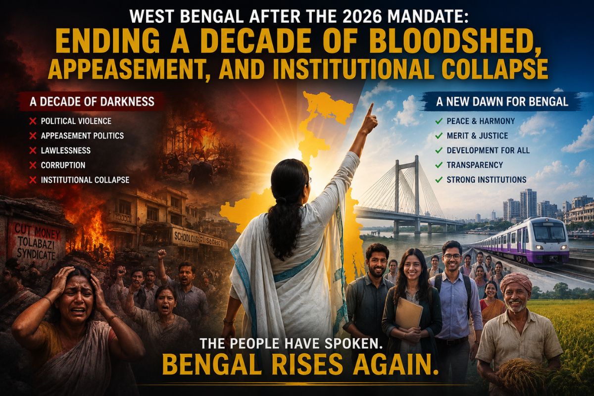 West Bengal After The 2026 Mandate: Ending A Decade Of Bloodshed, Appeasement, And Institutional Collapse