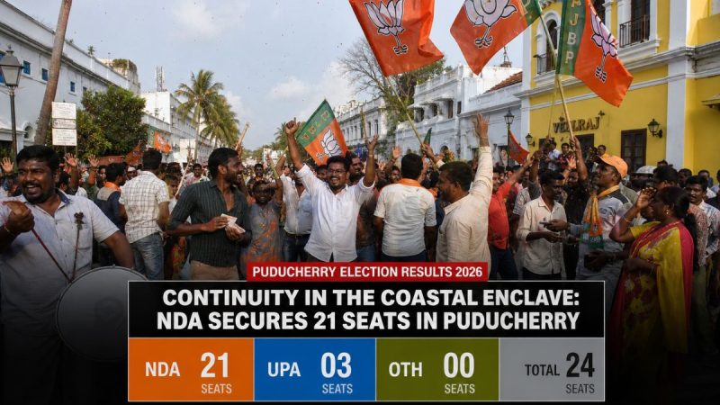 Continuity In The Coastal Enclave: Nda Secures 21 Seats In Puducherry