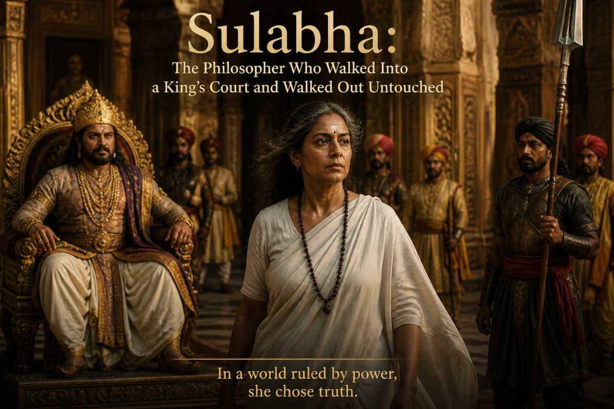Sulabha: The Philosopher Who Walked Into A King’s Court And Walked Out Untouched