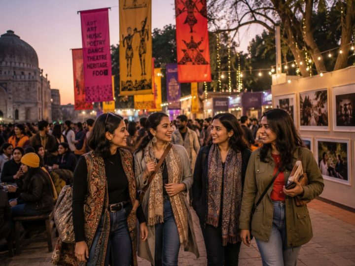 How Delhi’S Women Are Reclaiming The City’s Cultural Calendar This Season