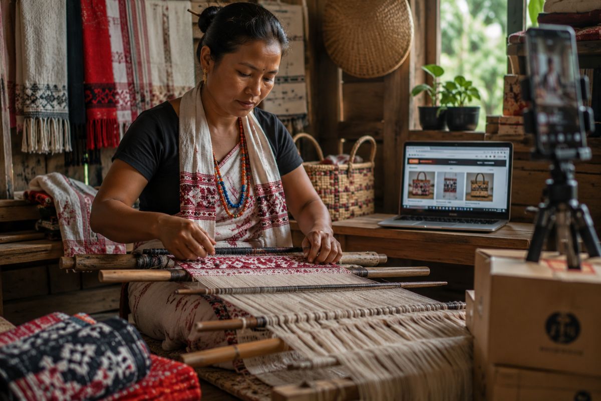 How Mising Women Weavers Are Scaling Indigenous Knowledge In A Digital Economy