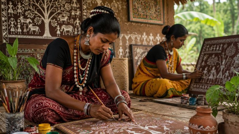 How Tribal Women Are Reclaiming The Gond And Warli Art Ecosystems