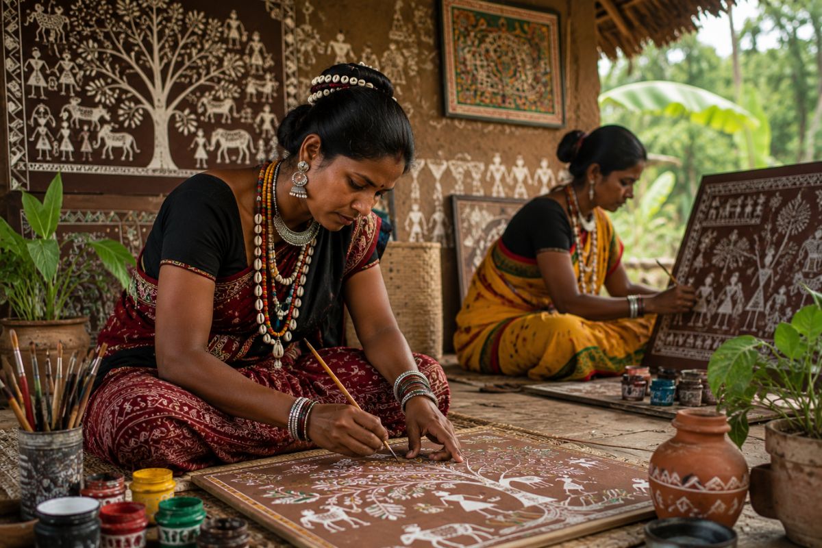 How Tribal Women Are Reclaiming The Gond And Warli Art Ecosystems