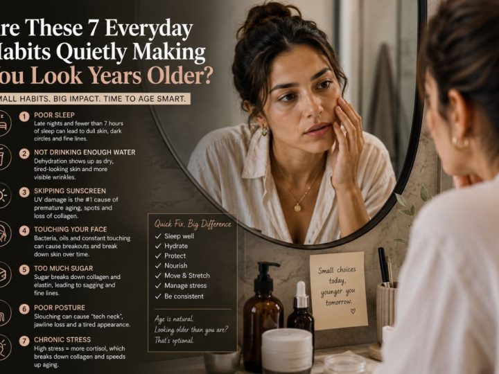 Are These 7 Everyday Habits Quietly Making You Look Years Older?