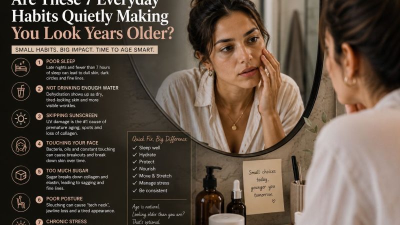 Are These 7 Everyday Habits Quietly Making You Look Years Older?
