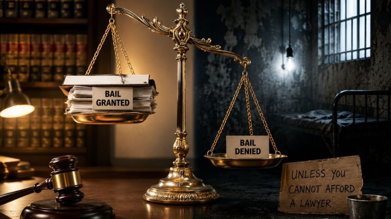 Bail Is The Rule, Unless You Cannot Afford A Lawyer