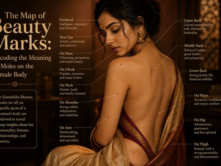 The Map Of Beauty Marks: Decoding The Meaning Of Moles On The Female Body