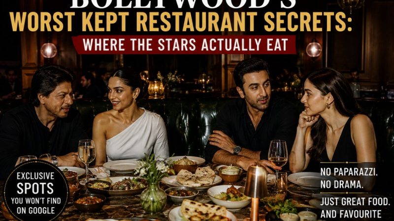 Bollywood’S Worst Kept Restaurant Secrets: Where The Stars Actually Eat