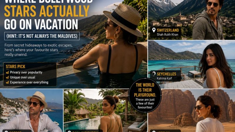 Where Bollywood Stars Actually Go On Vacation (Hint: It’S Not Always The Maldives)