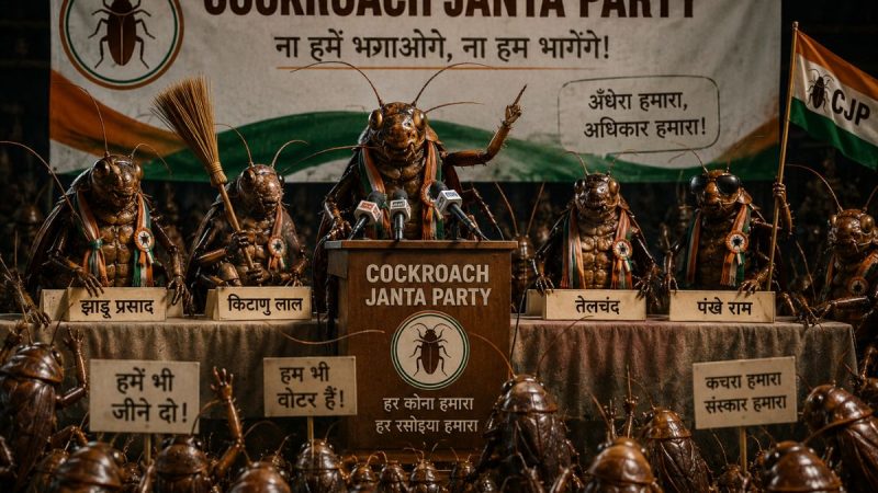 The Cockroach Janta Party: When Satire Stings Harder Than Serious Politics