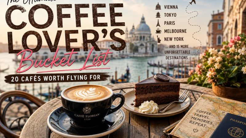 The Ultimate Coffee Lover’S Bucket List: 20 Cafés Worth Flying For