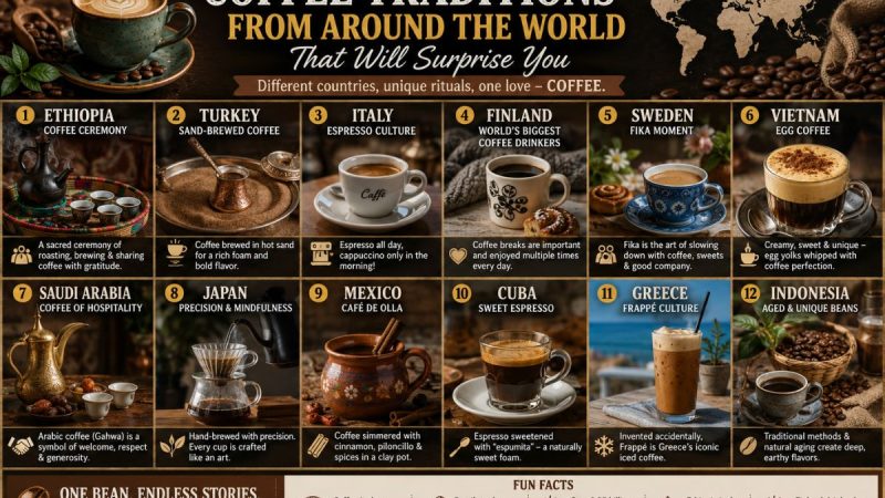 Coffee Traditions From Around The World That Will Surprise You