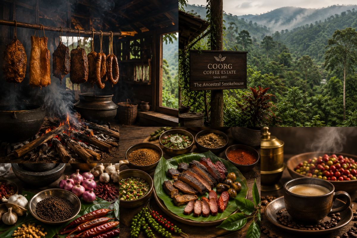 The Ancestral Smokehouse: A Culinary Journey Deep Into Coorg’s Coffee Estates
