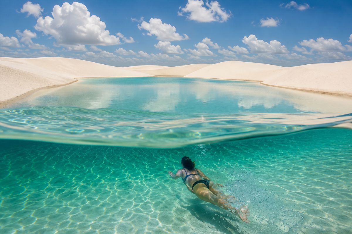 You Can’T Miss Diving Into The Flooded Desert Of Lençóis Maranhenses