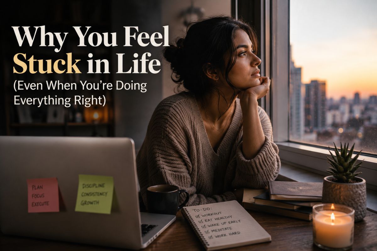 Why You Feel Stuck In Life (Even When You’Re Doing Everything Right)