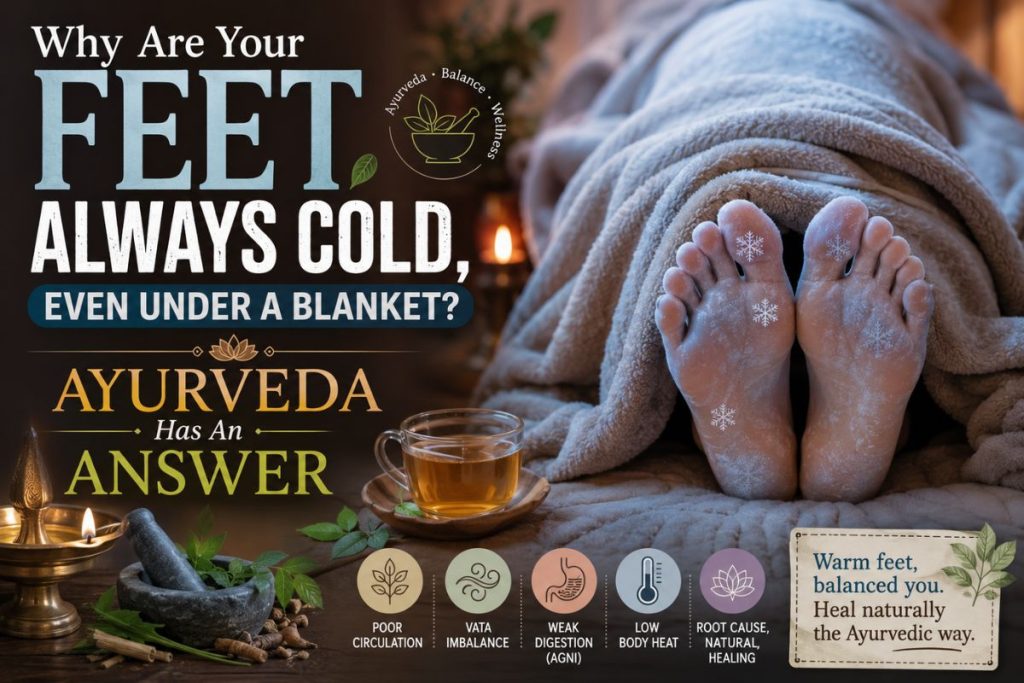 Why Are Your Feet Always Cold, Even Under A Blanket? Ayurveda Has An Answer