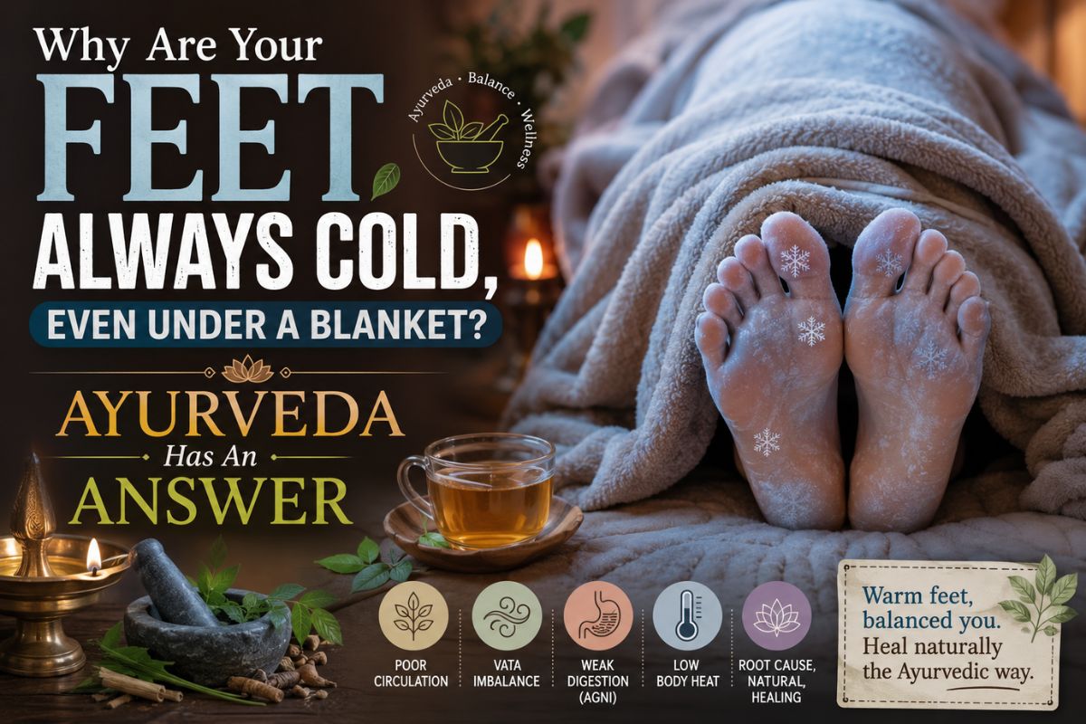 Why Are Your Feet Always Cold, Even Under A Blanket? Ayurveda Has An Answer