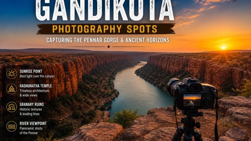 Gandikota Photography Spots: Capturing The Pennar Gorge &Amp; Ancient Horizons