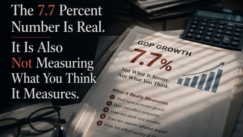 The 7.7 Percent Number Is Real. It Is Also Not Measuring What You Think It Measures