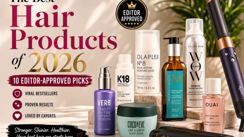 What Are The 10 Hair Products Everyone Is Actually Obsessed With In 2026?