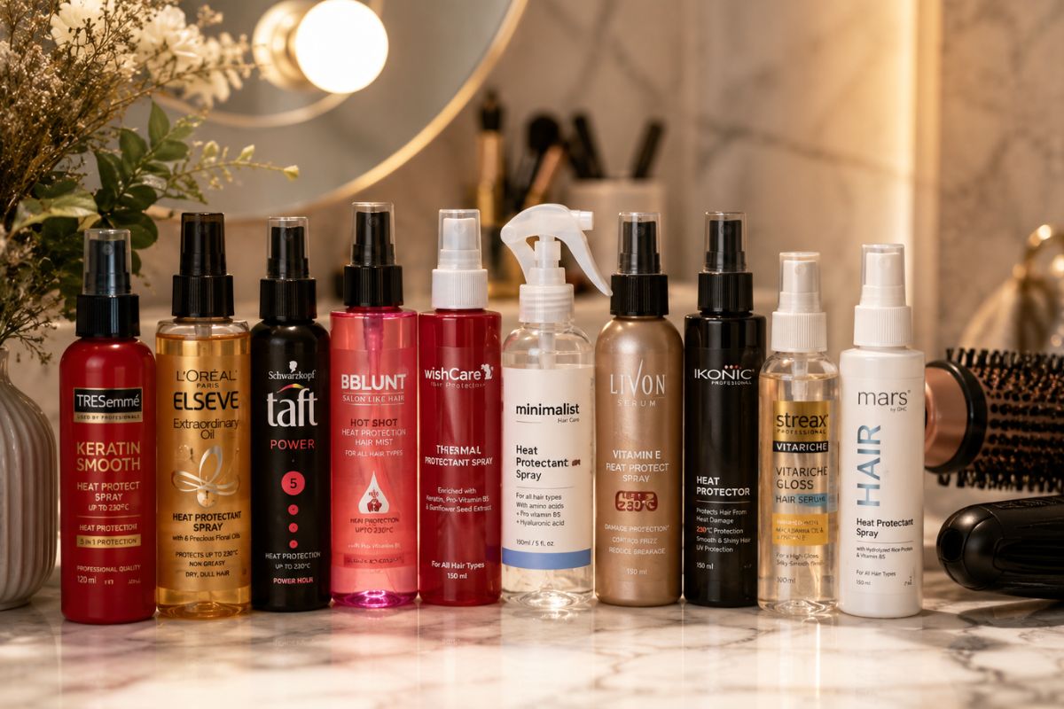 Best Heat Protectant Sprays For Women In India: 10 Tried And Tested Picks For Healthy, Damage-Free Hair
