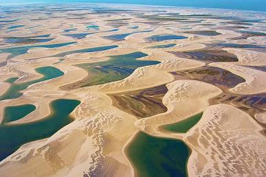 You Can'T Miss Diving Into The Flooded Desert Of Lençóis Maranhenses 2 The Endless Labyrinth Of Sand And Water From Above. Source: Insight Architecture / São Luis And Lençóis Maranhenses