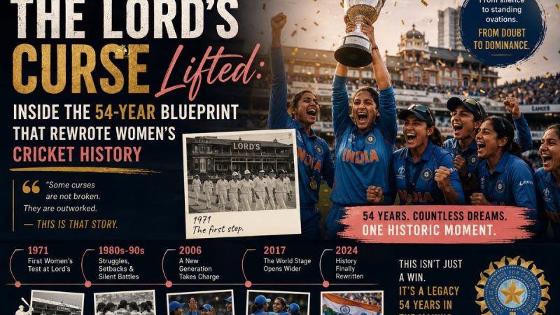 The Lord’s Curse Lifted: Inside The 54-Year Blueprint That Rewrote Women’s Cricket History