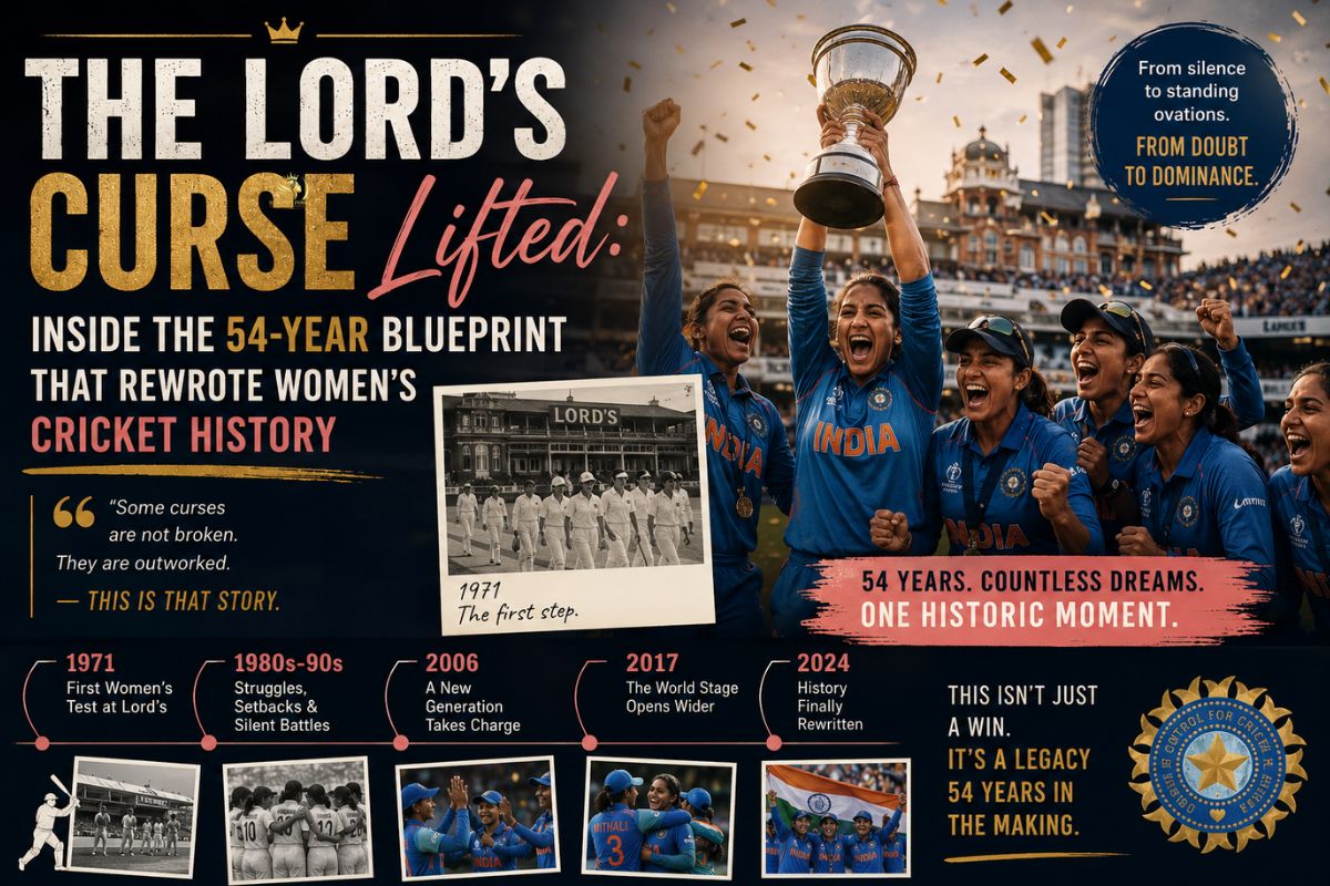 The Lord’s Curse Lifted: Inside The 54-Year Blueprint That Rewrote Women’s Cricket History
