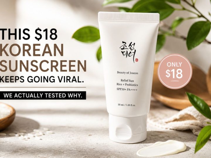 This 18 Dollar Korean Sunscreen Keeps Going Viral. We Actually Tested Why
