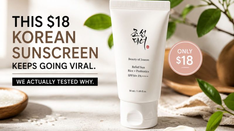 This 18 Dollar Korean Sunscreen Keeps Going Viral. We Actually Tested Why