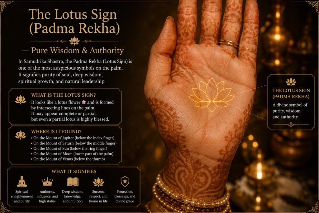 The Lotus Sign (Padma Rekha) — Pure Wisdom &Amp; Authority