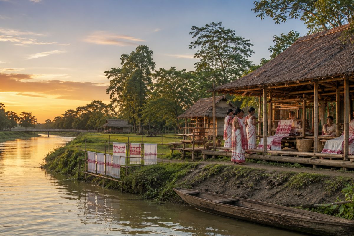 The Island Of The River-Looms: A 3-Day Cultural Immersion In Majuli