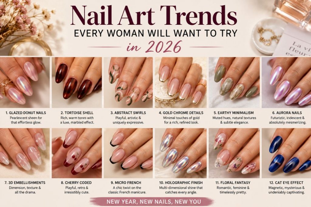 Nail Art Trends Every Woman Will Want To Try In 2026