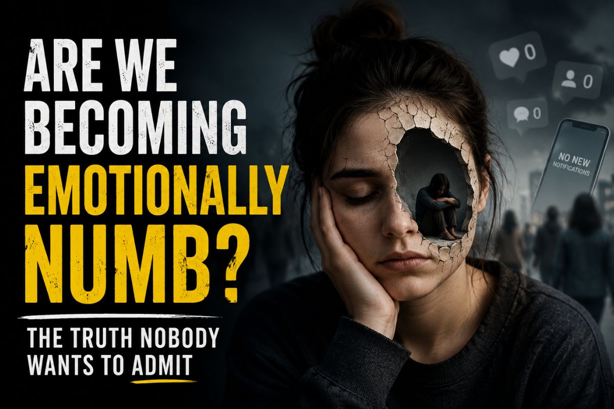 Are We Becoming Emotionally Numb? The Truth Nobody Wants To Admit