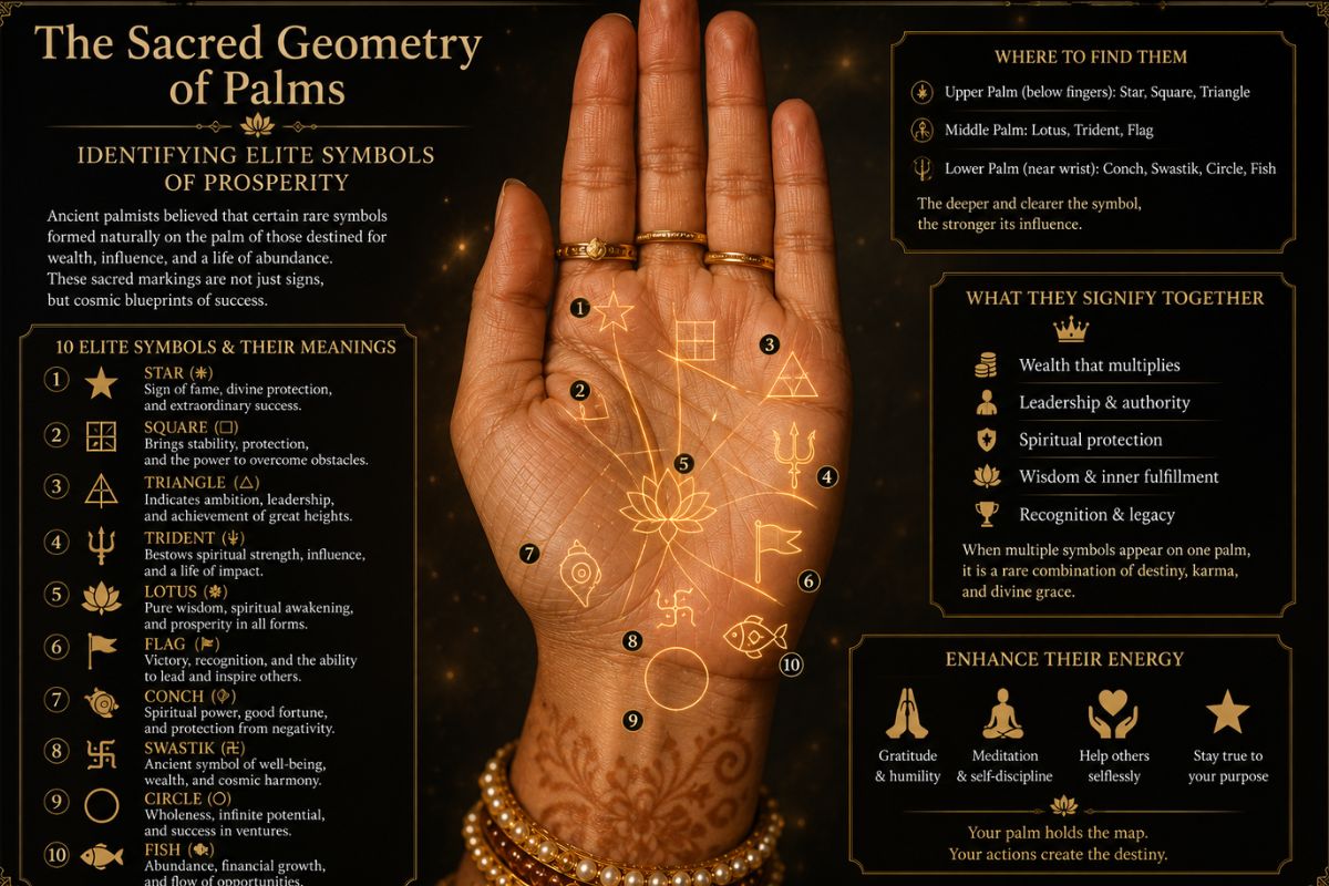 The Sacred Geometry Of Palms: Identifying Elite Symbols Of Prosperity