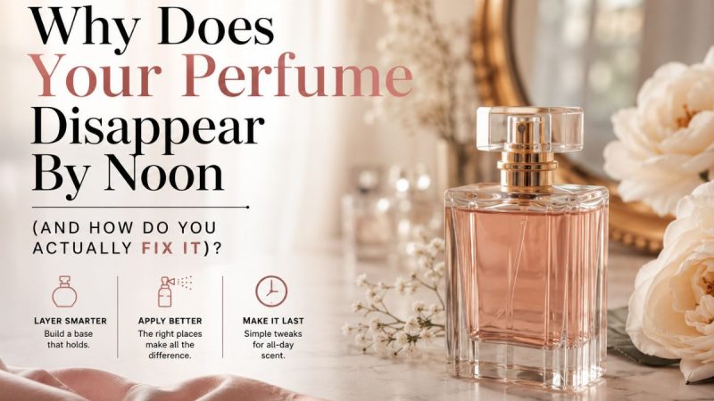 Why Does Your Perfume Disappear By Noon (And How Do You Actually Fix It)?